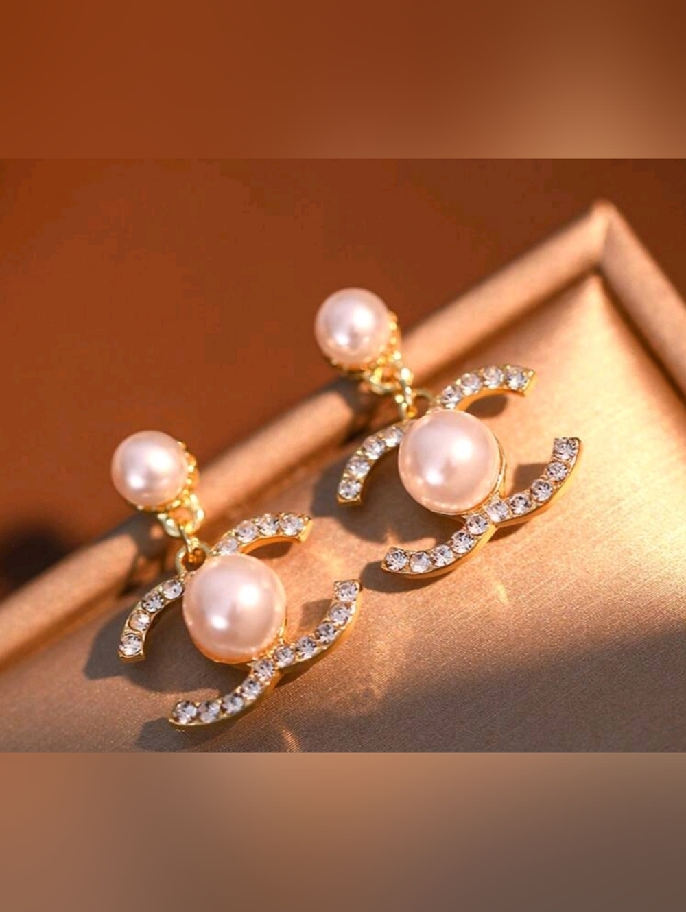 Chanel Style Earrings - Picture 10 of 10